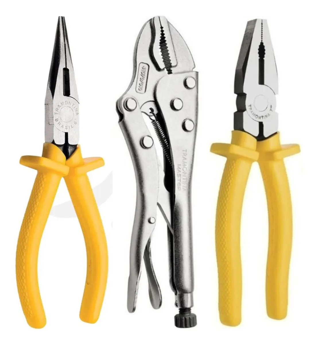 Kit Tramontina Alicate Profissional Universal Pressao E Bico