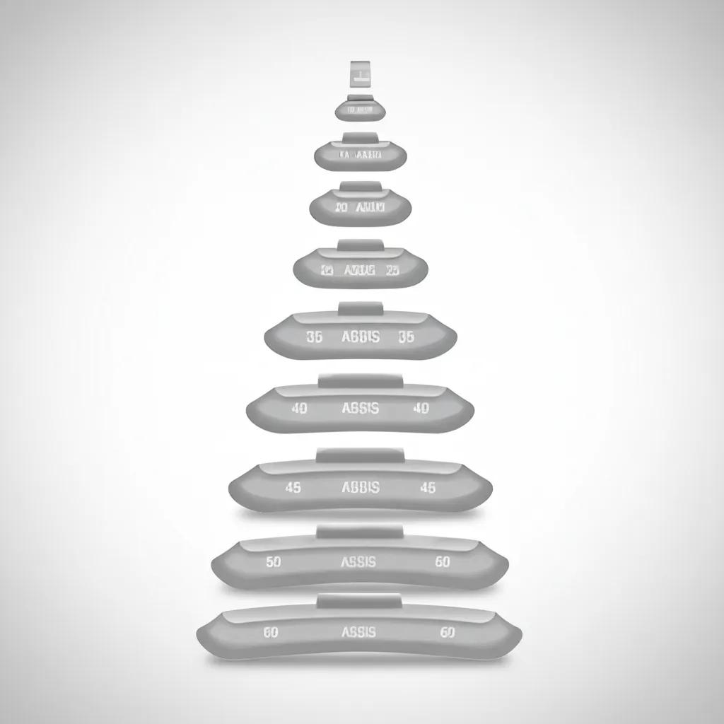 Contrapeso Balanceamento Chumbo 5/10/15/20/25/30