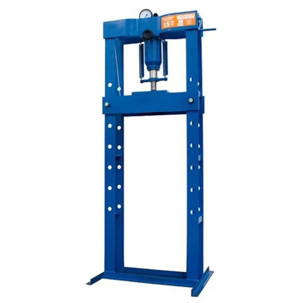 Prensa Hidráulica Com Manômetro 15 Ton P15200 Bovenau