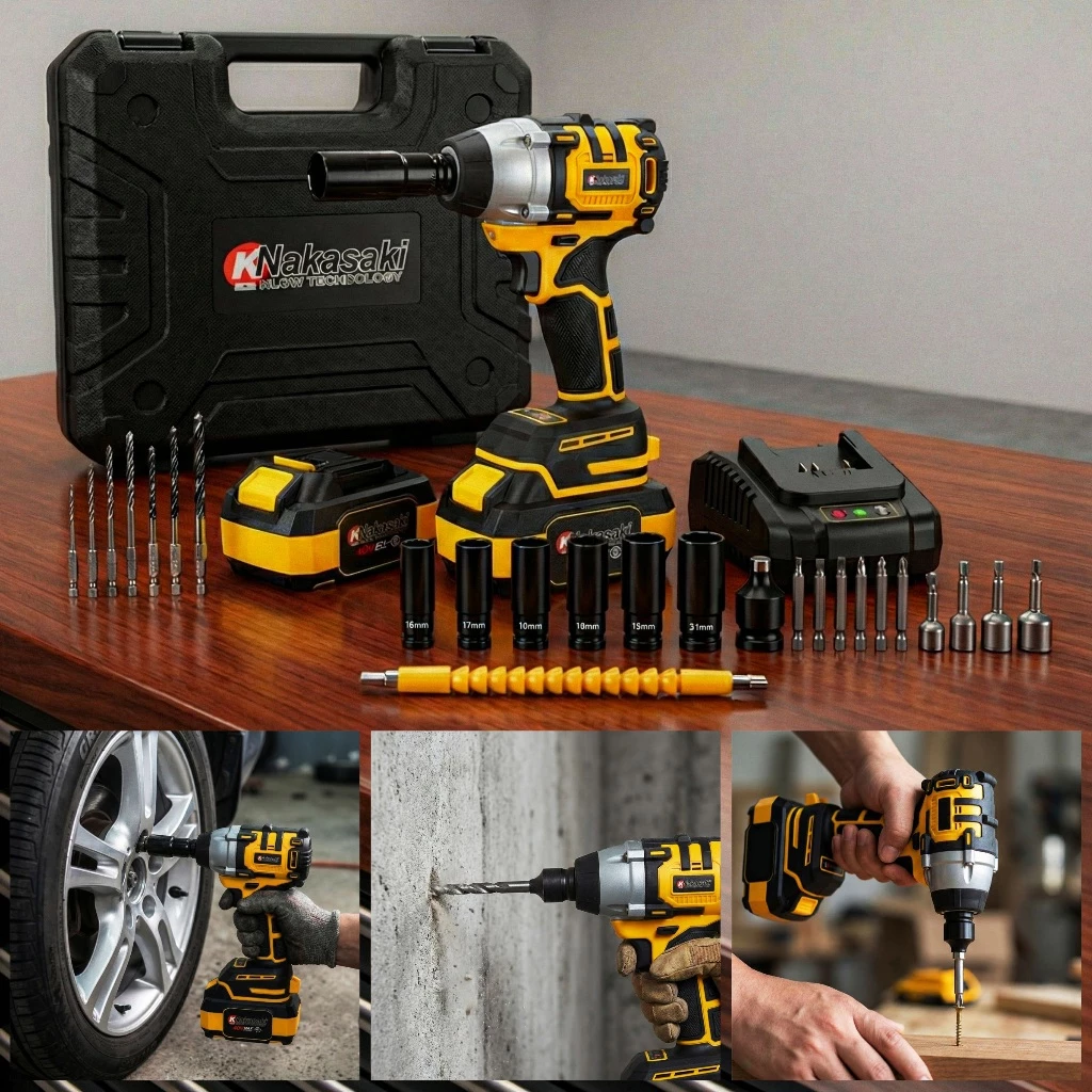 Chave de Impacto Parafusadeira